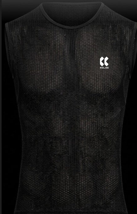 Baselayer | Sleeveless MicroMesh Black | Mens
