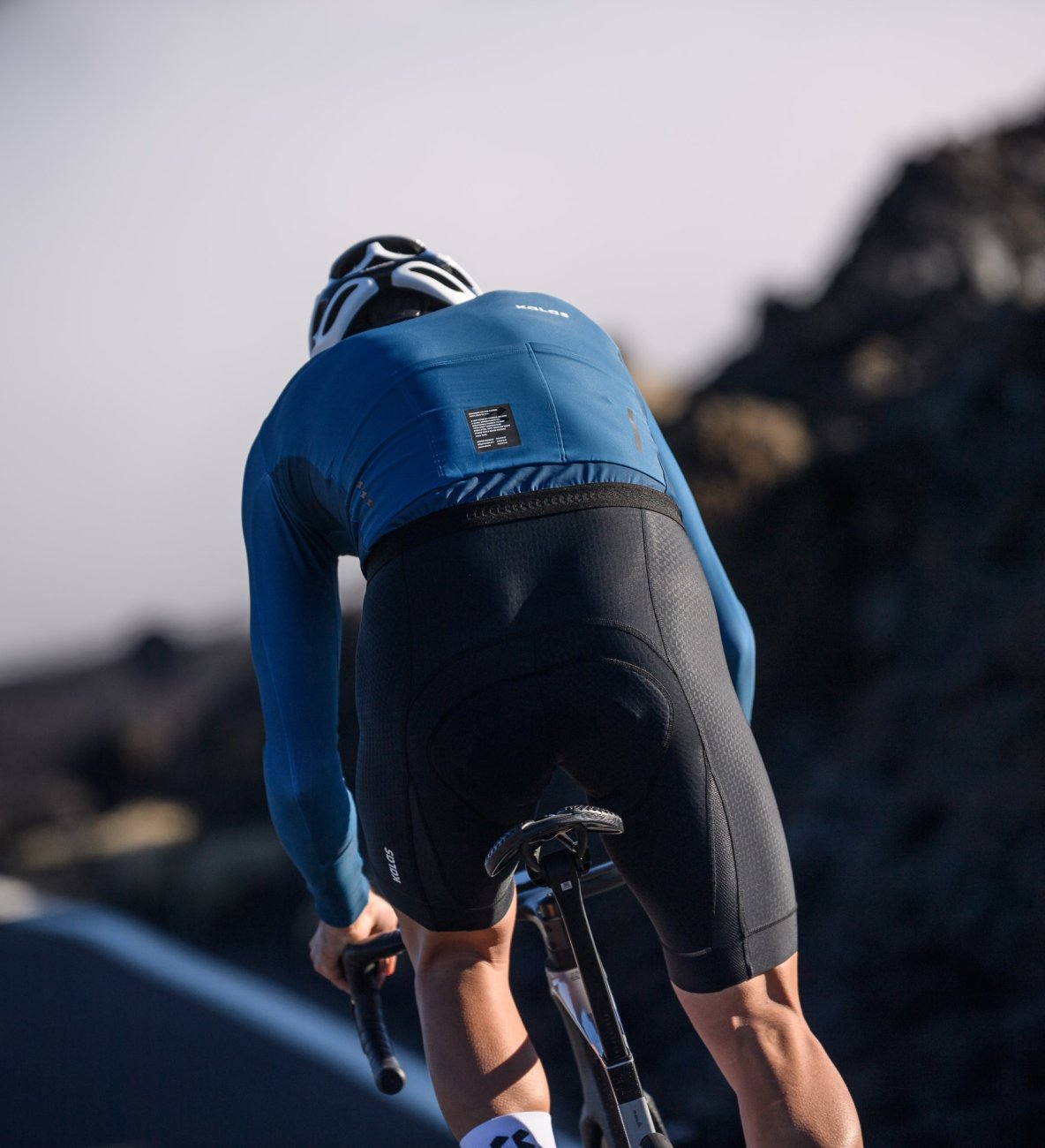 Mens Passion Goffrato Bib Shorts | Black