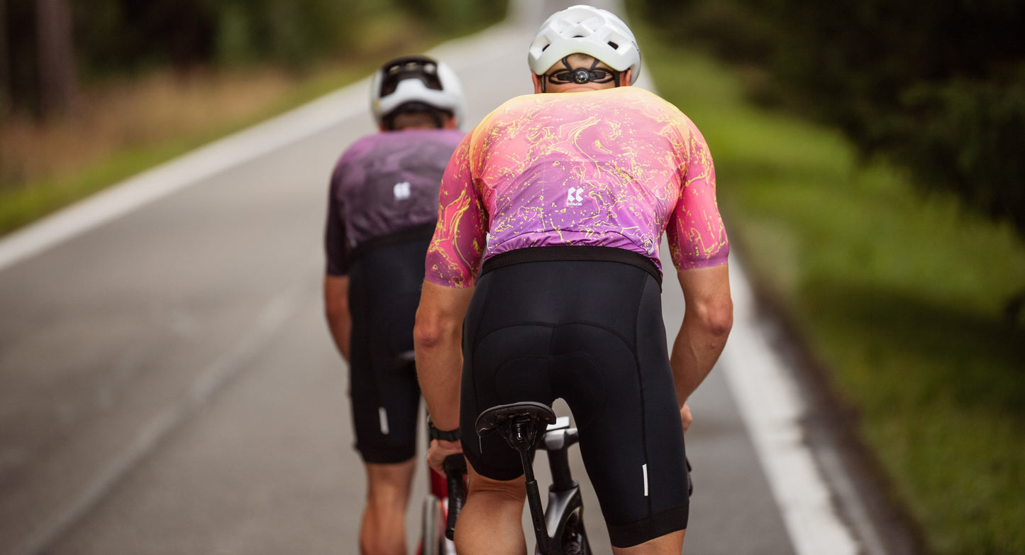 Mens Motion Bib Shorts | Black