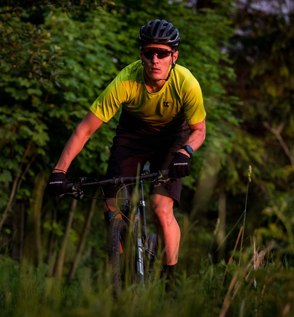 Mens Discover Cycling Jersey | Lemon Lime