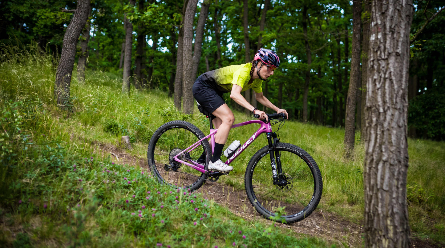 Womens Discover Cycling Jersey | Lemon Lime