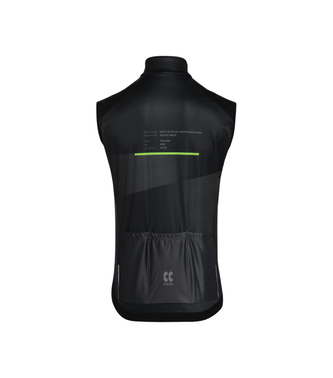GILET ELITE 26 | W&W MISSION FLOW  | MEN DEFAULT