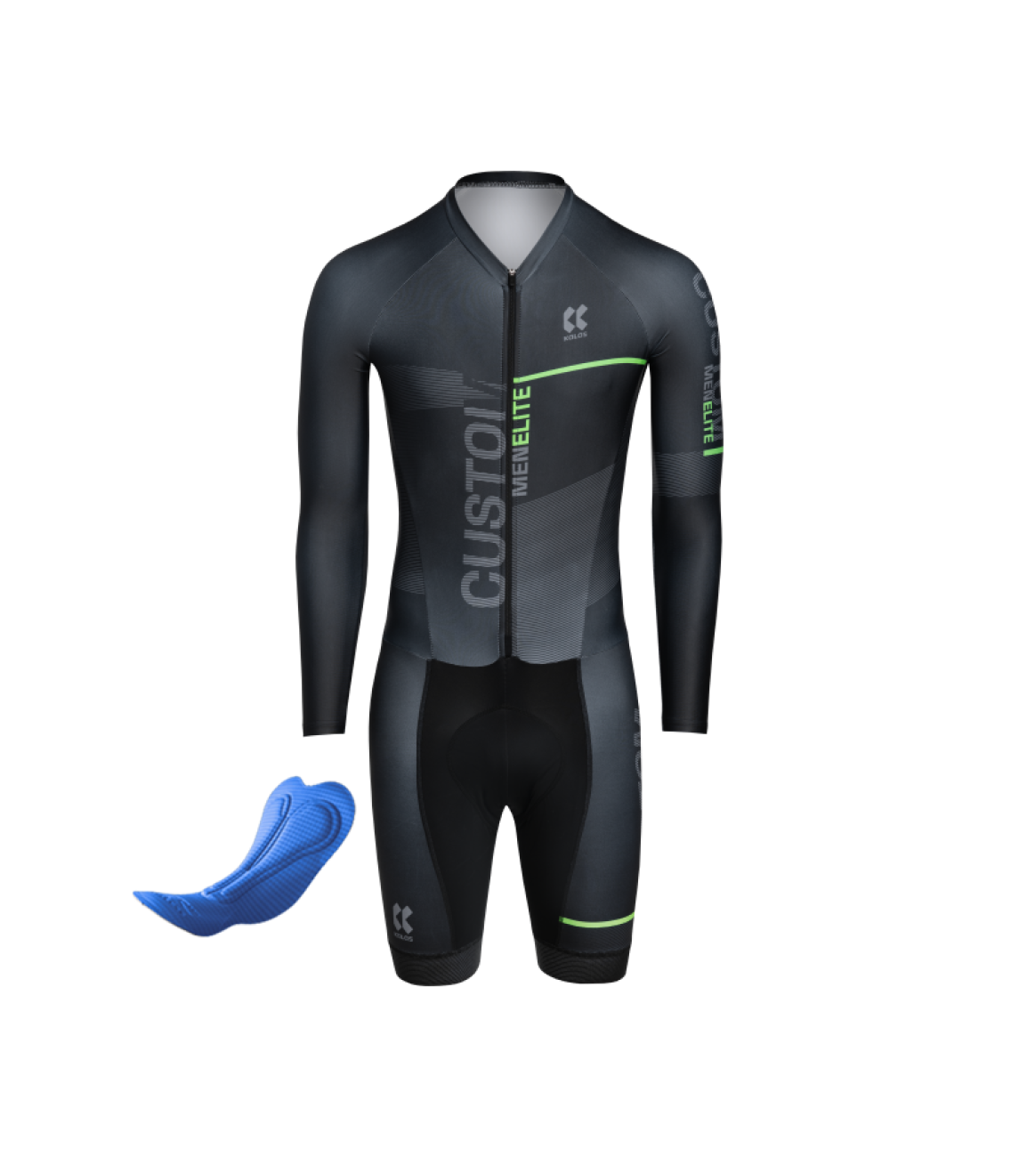 Skinsuit L/S ELITE-A E2 | LYCRA POWER| MEN DEFAULT