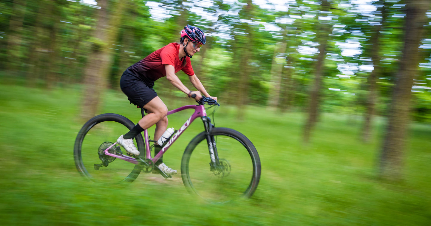Womens Discover Cycling Jersey | Brick