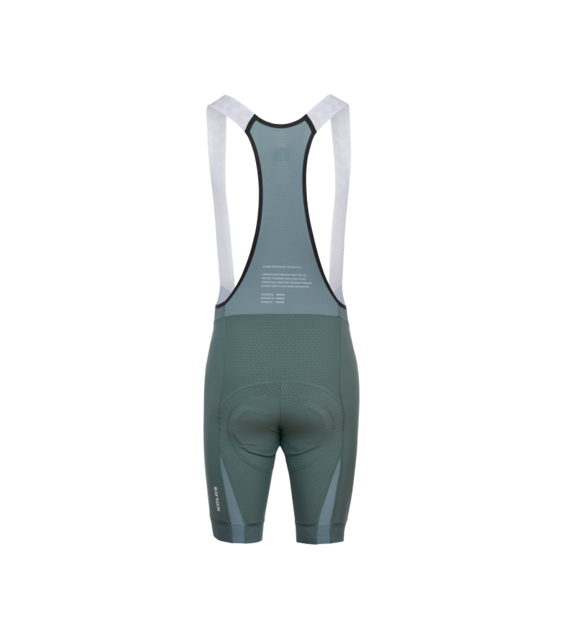 Mens Passion Goffrato Bib Shorts | Emerald Green